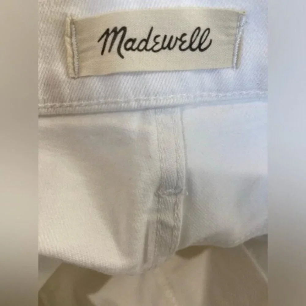 Madewell Women's High Rise Jeans - White - Picture 6 of 13